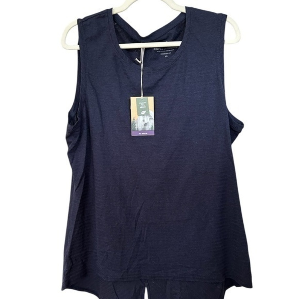 NWT Royal Robbins Navy Shirt XL